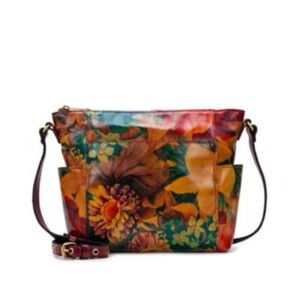 Patricia Nash Tropical PrintMulticolor Floral Crossbody Bag